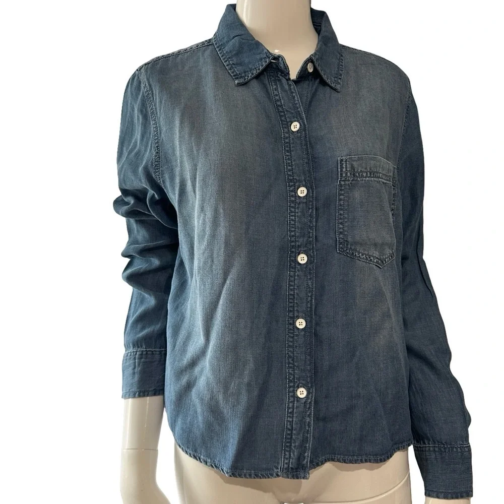 Lola River Blue Denim Shirt - Picture 2 of 4